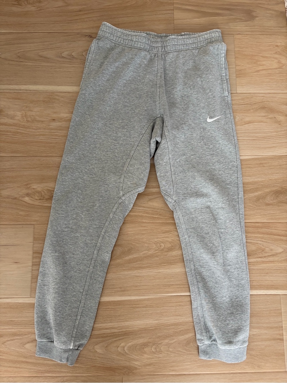 Unisex Cropped Grey Nike Joggers